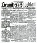 Ausgabe des Liegnitzer Tageblattes vom 3./4. Februar 1945